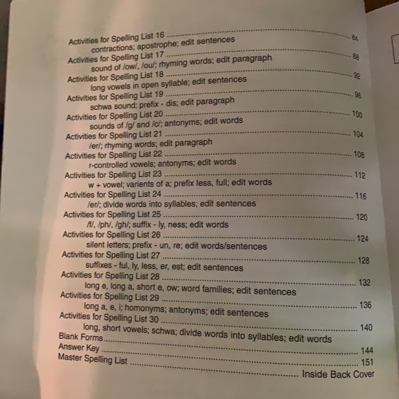 Grades 3 - 4 Building Spelling Skills - Picture 4 of 4